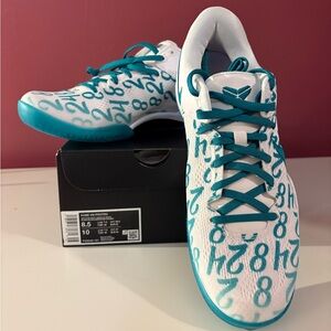 Nike Kobe VIII Protro white & teal